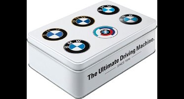 Tinnen Blik Flat BMW Logo Evolution