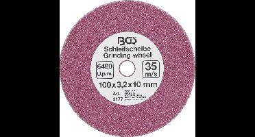 BGS Slijpschijf voor BGS 3180 Ø 100 x 3,2 x 10 mm
