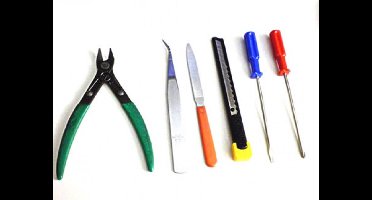 Tamiya Modelbouwdecoratie - 74016 Craft Tools Series Basic Tool Set Gereedschap