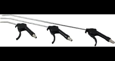 Webertools blaaspistool set 3 delig in verschillende lengte maten