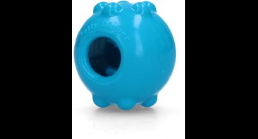 Jolly Pets Jolly Dipper - 10 cm – Hondenspeeltje – Likmat – Kauwspeeltje voor honden – Mentale uitdaging – TPE – Blauw
