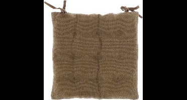 Unique Living - Matras Kussen Loek 40x40cm Coconut