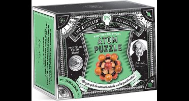 Professor Puzzle Einstein breinbreker Atom houten puzzel 3D.