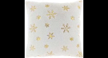 Unique Living - Kussen Ice Crystal 45x45cm Gold