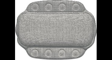 Kreta Badkussen - Grijs - Kela