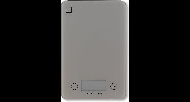 Digitale keukenweegschaal, grijs - tot 5kg - Kela | Pinta