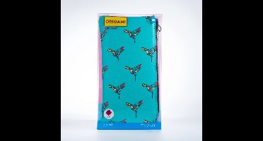 Mustard - Etui met origami opdruk