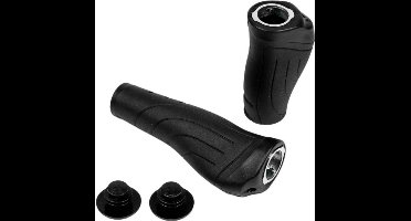 Benson Fietshandvatten - 140 en 95 mm - incl. stuurdoppen - fiets met versnellingen