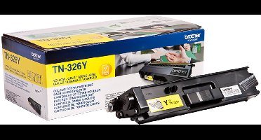 Brother TN-326Y tonercartridge 1 stuk(s) Origineel Geel