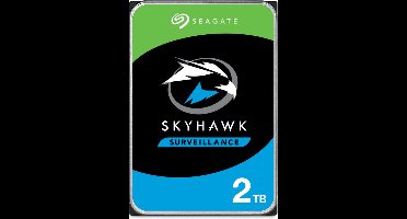 Seagate SkyHawk Surveilance interne harde schijf 2 TB 5400 RPM 128 MB 2.5" SATA III