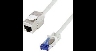 LogiLink CC5112S RJ45 Netwerkkabel, patchkabel CAT 6A S/FTP 20 m Grijs Snagless 1 stuk(s)