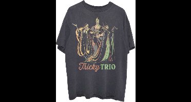 Disney Disney - Tricky Trio Unisex T-shirt - S - Zwart