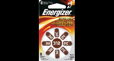 Energizer - 8 Bat Pr41 130Mah Turn&Lock - 8Ez312Tl