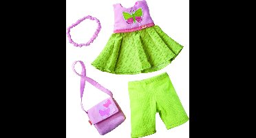 Haba Kledingset Vlinder 30 Cm Groen/roze