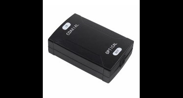 Dolphix Coaxiaal naar Optisch Toslink converter - S/P DIF - netvoeding