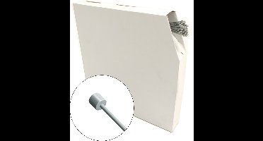 Falkx Derailleur binnenkabels - anti-rafel - 100 stuks - 1,2 mm x 2,10 m - duurzaam en soepel schakelen