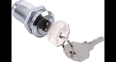 Locker slot - Kantelslot - 40mm - Unieke sleutels