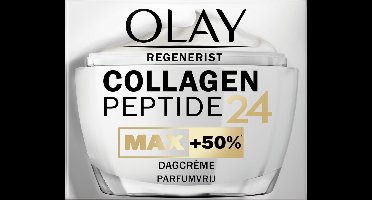 Olay Collageenpeptide 24 Max - Dagcrème - Voor Het Gezicht - Parfumvrij - 50ml