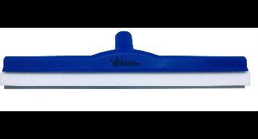 Hygiëne Vloertrekker met Foam - Blauw 55cm inclusief Steel 140cm -Efficiënt Schoonmaken en Snelle Drogen - Duurzaam en Gemakkelijk in Gebruik