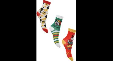 Minnie Mouse - sokken Minnie Mouse - Kerst - Meisjes - 3 paar - maat 23/26