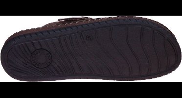 Rohde Bruin Nubuck Pantoffel