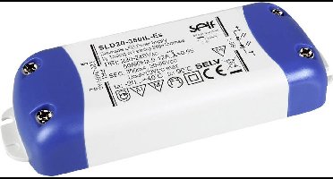 Self Electronics SLD40-1050IL-ES LED-driver Constante stroomsterkte 39.9 W 1050 mA 22 - 38 V/DC Dimbaar, Montage op ont