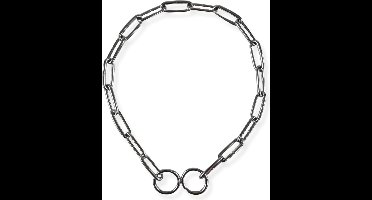 Topmast Slipketting Vintage - Halsband Hond - Zilver - 74 cm - Sliphalsband - Voor Honden