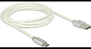 Delock - USB 2.0 A Male naar USB 2.0 Micro Male - 2 m