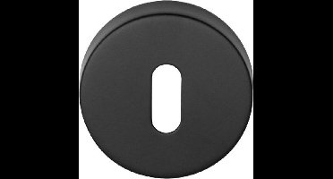 Sleutelrozet mat zwart 10x50mm