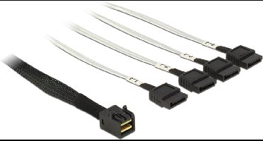 Mini-SAS HD SFF-8643 > 4x SATA - 0,50 meter