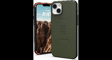 UAG - Civilian Mag Hoesje geschikt voor iPhone 14 Plus - olijfgroen