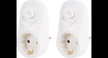Benson Stekker dimmer - Multipak van 2x stuks - max. 280 Watt