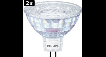 2x Philips Led 50w Gu5.3 Ww 12v 36d Wgd Srt4 Verlichting