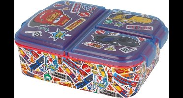 Cars broodtrommel multi broodtrommel - Disney Lightning McQueen (18cm X 13cm X 6cm)