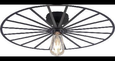 Paul Neuhaus - Plafondlamp Isabella Ø 50 cm zwart