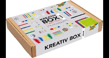 Folia - Kreativebox voor kinderen - knutselpakket - 1300 items