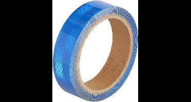 Reflecterende tape - BLAUW - 3 meter - 25mm