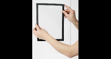 Durable Duraframe Sun A4 zwart | pak met 2 stuks
