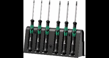 WERA 2067/6 elektronic TORX BO-schroevendraaierset + houder