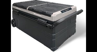 Draagbare koelkast/vriezer | 95 liter mobiele camping koelkast met compressor | tot -20℃ | Mobisun