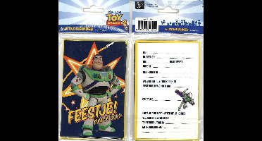 Uitnodigingskaarten - Toy Story - Buzz Lightyear - 6st.