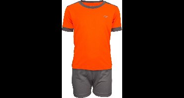 Avento Sportset Madrid - Junior - Fluororanje/Antraciet - 128
