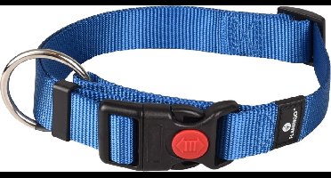 Flamingo Ziggi - Halsband Honden - Halsband Ziggi Blauw L 45-65cm 25mm - 1st - 127507 - 1st