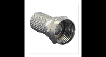 QL coax f-wartel 5mm 6 stuks