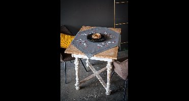 Borduurpakket tafelkleed haan en kip van Vervaco pn-0186078 voorbedrukt