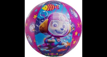 strandbal paw patrol roze