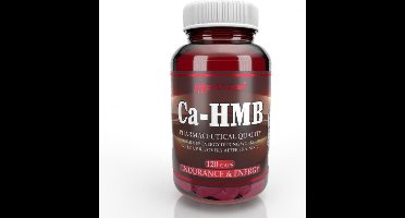 Fit&Shape - HMB (CA-HMB 3000mg) Beta-hydroxy-beta-methylbutyraat 120 capsules - 3.000 mg HMB per dagdosering -120 capsules per verpakking