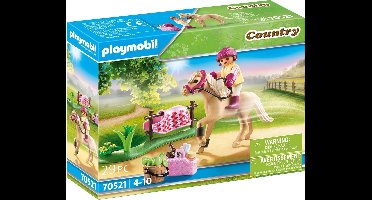 PLAYMOBIL Country Verzamelpony 'Duitse rijpony' - 70521