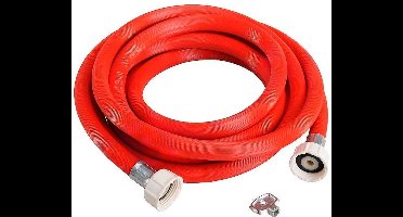 Gewapende vulslang voor bijvullen cv installatie - vulslangset - 3.5 mtr - slang CV met ontluchtersleuteltje