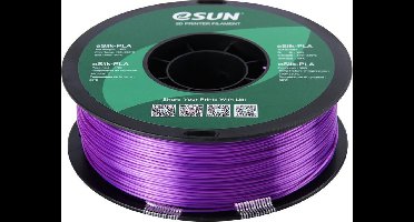 eSun - eSilk-PLA Filament, 1.75mm, Purple – 1kg